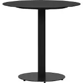 Schou Company A/S Hector tuintafel Ø70 cm zwart.
