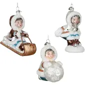 Décoris Eskimo glas L9b8,8h12,2 cm a3