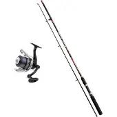 LINEAEFFE Xtreme Fishing Spinning Combo Zwart 1.80 m / 3-25 g