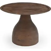 Giga Meubel Salontafel Joji Walnoot Ø60cm