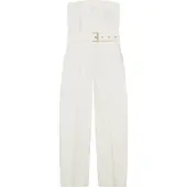 Armani Exchange Dames Marca overall wit (M), Casual, Katoen XW002255AF21335M0054