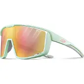 Julbo - Zonnebrillen - Fury Menthe/Gris Clair/Vert Reactiv 1-3 Light Amplifier voor Unisex - Groen
