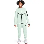 Nike Tech Fleece Sportswear Trainingspak Kids Lichtgroen Zwart