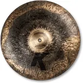 Zildjian K Custom Left Side Ride 20 inch ride bekken met rivets