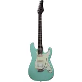 Schecter Nick Johnston Traditional HSS 10th Anniversary Atomic Green elektrische gitaar