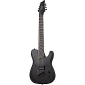 Schecter Pt-8 Black Multi-Scale Ops Satin Black Open Pore