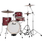 Pearl Midtown 4pc Compact Set incl. Hardware Matte Red