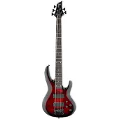 ESP Guitars B-205DX Red Burst elektrische basgitaar