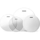 Evans EPP-G2HDD-F G2 Clear Fusion with HD Dry Snare Batter Set drumvellen