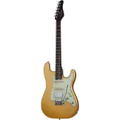 Schecter HSS Nick Johnston Signature 10 Anni Atomic Saffron