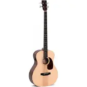 Sigma guitars BME elektrisch-akoestische basgitaar met softshell koffer