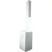 DAP Frigga actief speaker-zuilsysteem, wit