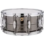 Ludwig LB417K Black Beauty Hammered 14 x 6.5 inch snaredrum