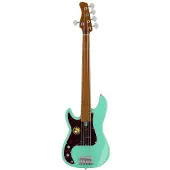 Sire Marcus Miller P5 A5L Mild Green linkshandige 5-snarige elektrische basgitaar