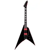 Esp Ltd GH-SV Black Gary Holt signature elektrische gitaar met koffer