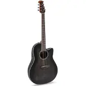 Ovation CS24P-TBBY-G Celebrity Standard Plus Mid Cutaway Transparent Blackburst Flame elektrisch-akoestische westerng