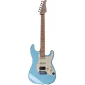 Mooer GTRS Guitars Professional 801 Tiffany Blue Intelligent Guitar met gigbag