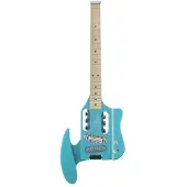 Traveler Guitar Speedster Deluxe Hot Rod Blue elektrische gitaar met gigbag
