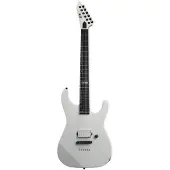 ESP E-II M-I Thru NT Snow White elektrische gitaar met koffer