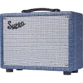 Supro 1606J '64 Super Blue Rhino Hide 5W 1x8 inch gitaarversterker combo