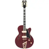 D'angelico Deluxe 59 Satin Trans Wine