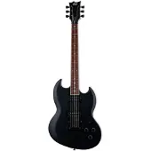 Esp Ltd Volsung-200 Black Satin Lars Frederiksen Signature elektrische gitaar