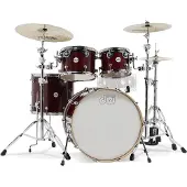 DW Drums DW DESIGN 22'' 4 SHELL CHERRY STAIN