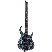 Sire Marcus Miller M6 4-String Headless Black Swirl elektrische basgitaar