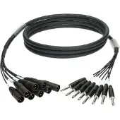 Klotz S08MPA03 8-kanaals analoge loom, gebalanceerd 3 meter