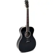 Sigma guitars S000R Black Diamond special edition elektrisch-akoestische westerngitaar