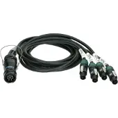 Klotz LPA4SNS050 L-Acoustics adapter met speakON