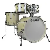 Yamaha Absolute Hybrid Maple Rock Polar White 4-delige shellset