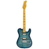 Sire Larry Carlton T7 FM New Gen Transparant Blue elektrische gitaar