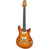 Sire Larry Carlton Q7 Hollow Amber Burst semi-akoestische gitaar