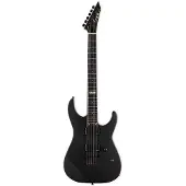 ESP E-II Jeff Ling JL M-II Black Satin elektrische gitaar met koffer