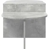 vidaXL Salontafel, betonkleur, 100 x 50 x 40 cm, houtvezel