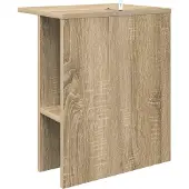 vidaXL Salontafel Sonoma Eiken 40 x 30 x 49 cm Bewerkt hout