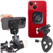 Mona Fiets telefoonhouder One Touch 360° draaibare stang, stabiel