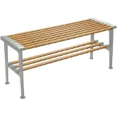 Essem Design Nostalgi bank 100 cm Eik-aluminium