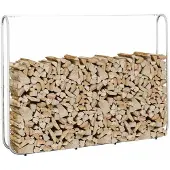 vidaXL Haardhoutrek 200x25x150 cm gegalvaniseerd staal