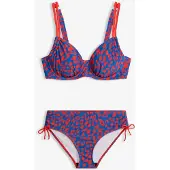 Bonprix Beugel bikini met strikkoordjes (2-dlg. set) maat 46 (90)