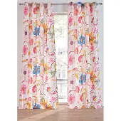 Bonprix Transparant gordijn van gerecycled polyester (1 stuk) maat H/B: 145/135 cm