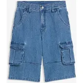 Bonprix Cargo bermuda met verstelbare band, loose fit maat 158