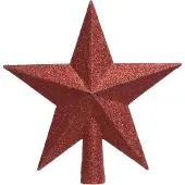 Décoris Piek kerstboom | (Ster, Rood)