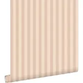 ESTAhome behang strepen licht roze - 50 x 900 cm - 131913