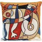 Kare design Kussen Art Line Shapes