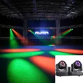Ayra Vision Twins Wash Zoom dubbele LED movinghead