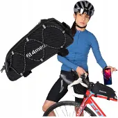 Fit4Med Waterdichte Fietstas Frame 1L - Reflecterend & Compact