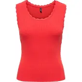 ONLY Top 'ONLLUNI' knalrood
