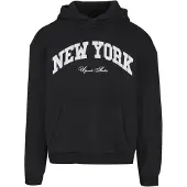 Mister tee Sweatshirt 'New York Collage' zwart / wit